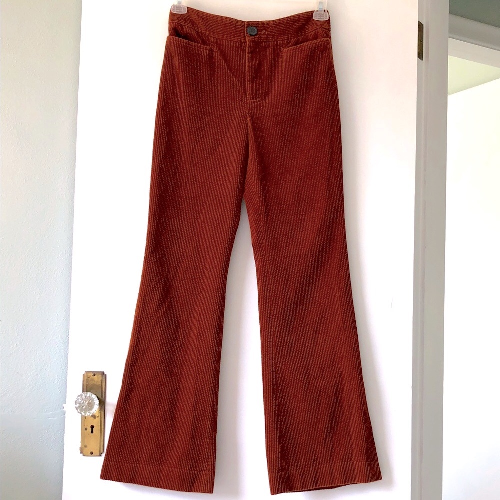 Zara Brandy Corduroy Pants